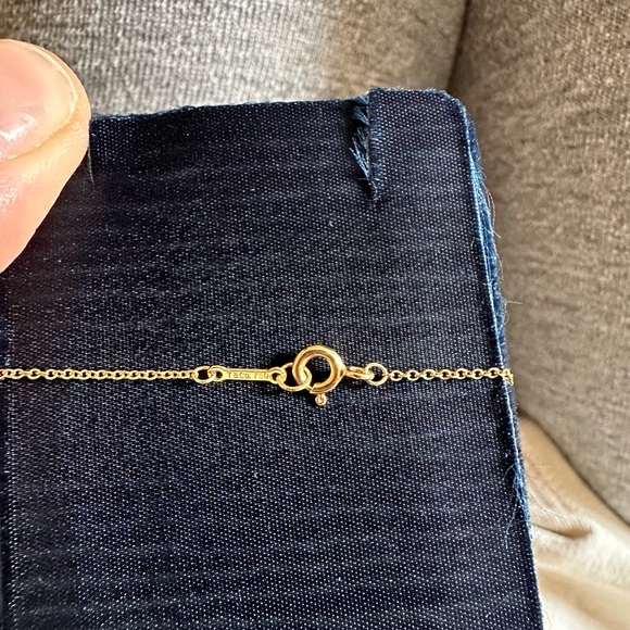 Tiffany and co Elsa Peretti gold bean. 9mm 18k yellow - Picture 4 of 8